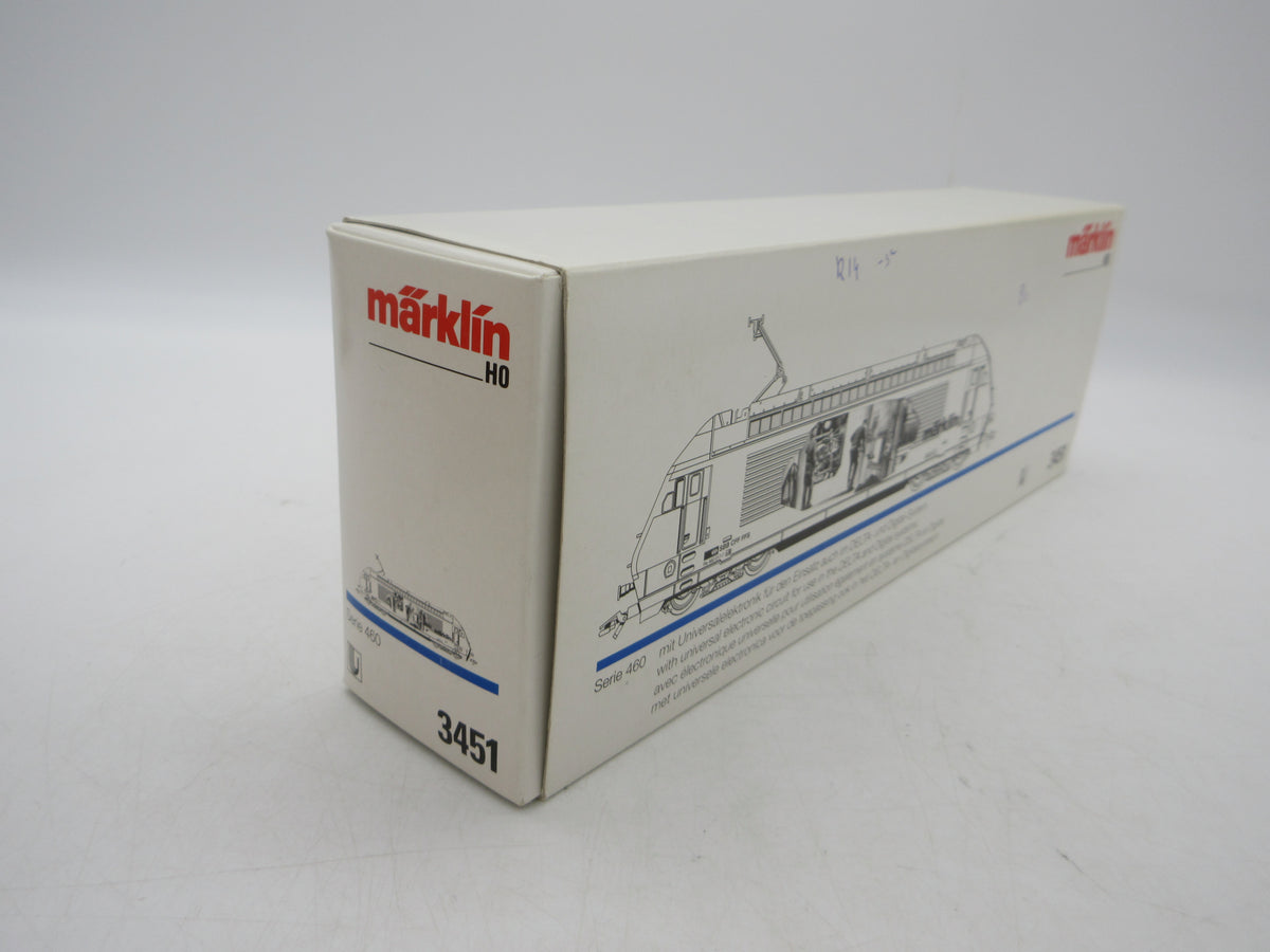 Märklin H0 - 3451 - E-loc, Serie 460 "Heizerlok' van de SBB-CFF - Delta