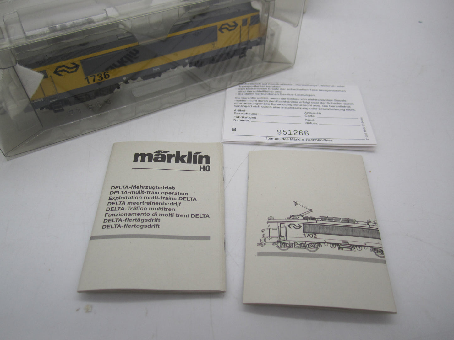 Märklin H0 - 3326 - E-loc, Serie 1700 van de NS - Delta