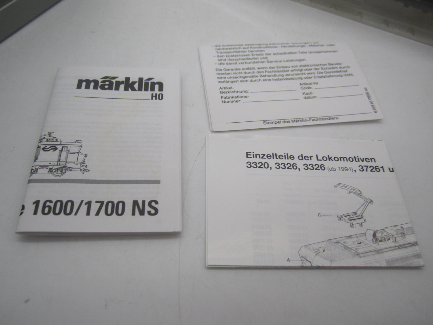 Märklin H0 - 37261 - E-loc, Serie 1700 van de NS - Digitaal/Tyfoon