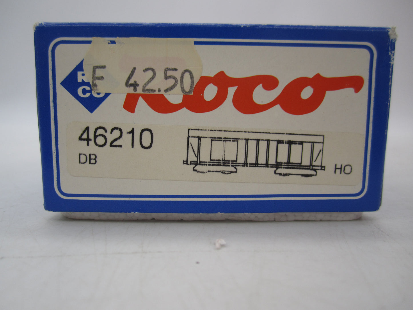 Roco H0 - 46210 - Goederenwagon met zwenkdak van de DB