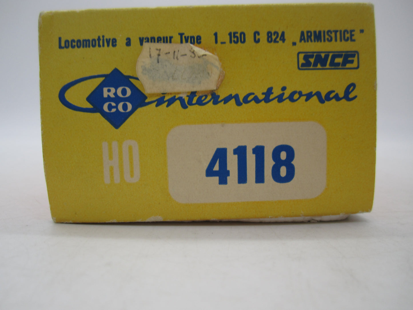 Roco H0 - 5118 - Stoonloc met tender Serie 150 C van de SNCF