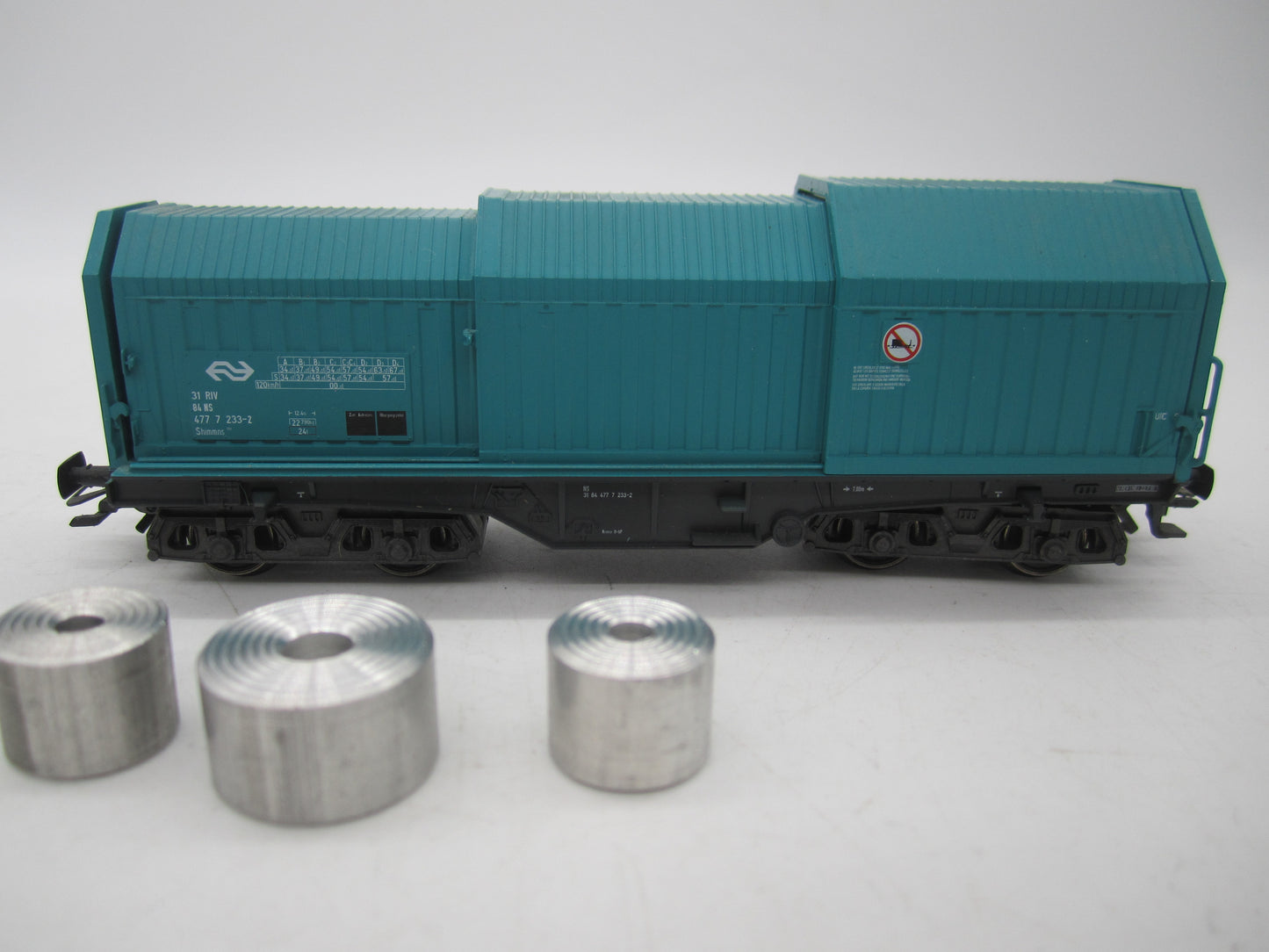 Märklin H0 - 4708 - Huifwagen voor coils van de NS