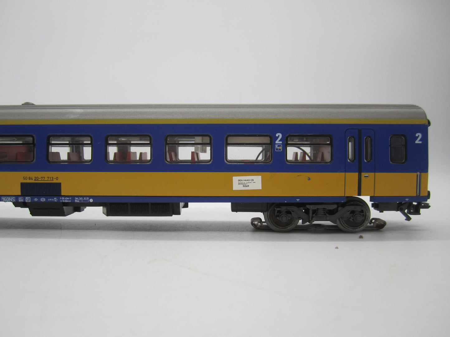 Märklin H0 - 4165 - Personenwagen 2e klas van de NS, met verlichting en kortkoppelingen