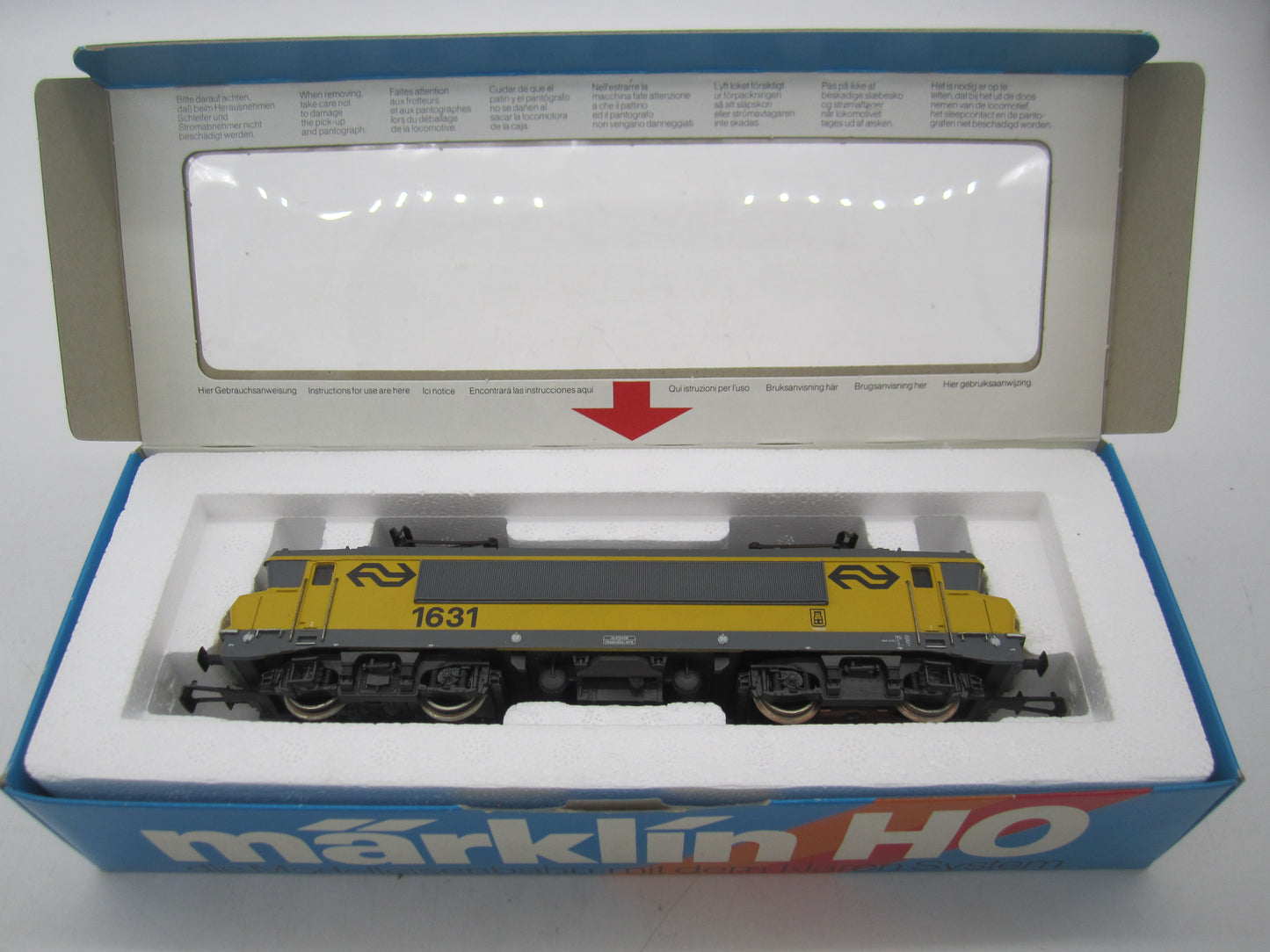 Märklin H0 - 3326- E-loc, Serie 1600 van de NS - Analoog