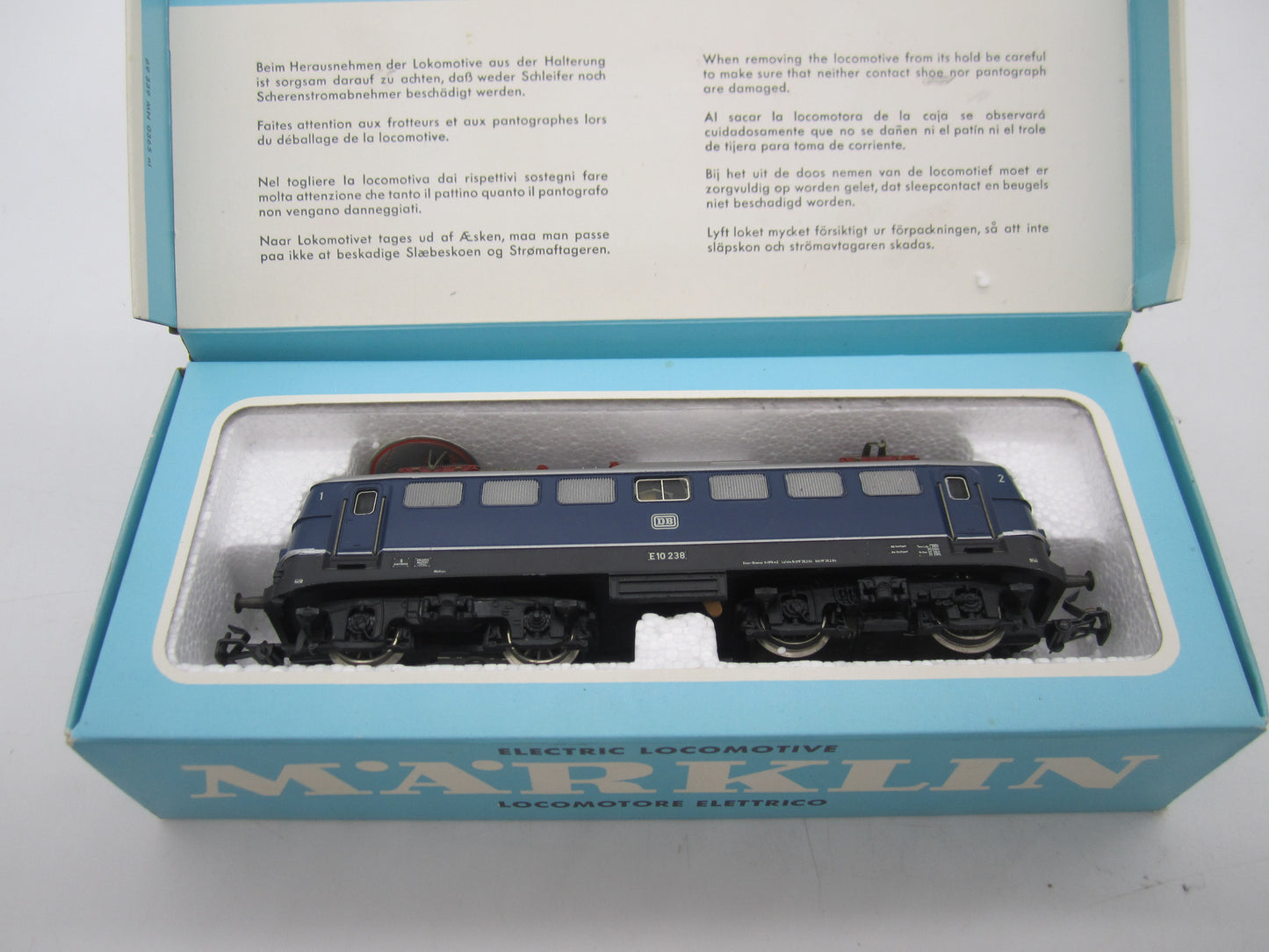 Märklin H0 - 3039 - E-loc, E-10 van de DB - Analoog