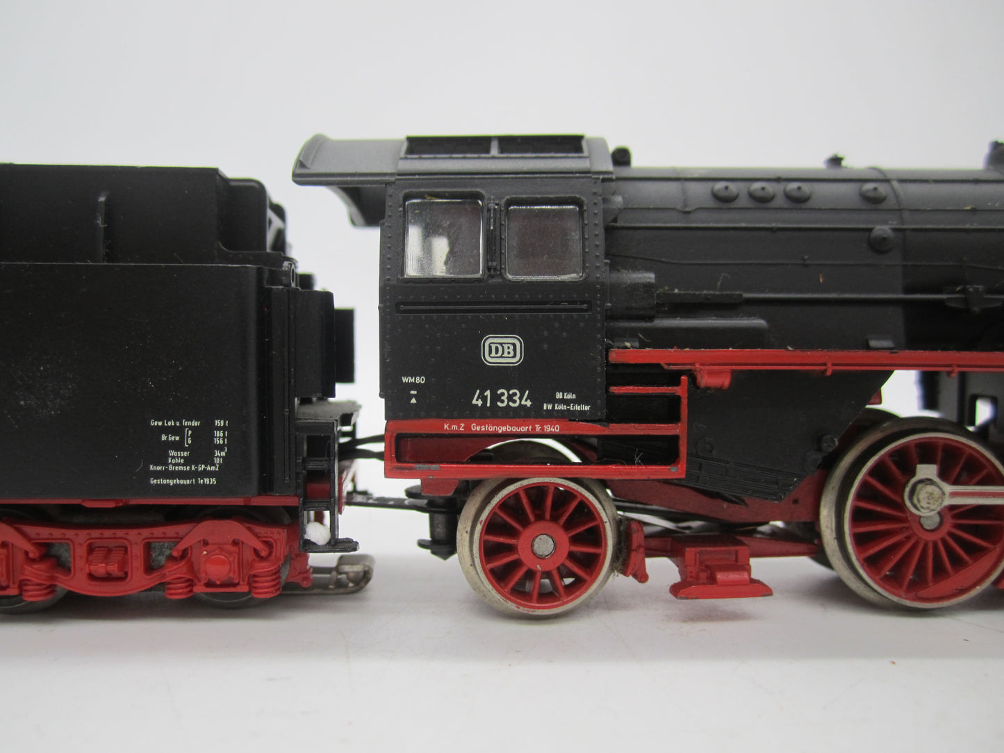 Märklin H0 - 3082 - Stoomloc met tender, BR 41 van de DB - Analoog