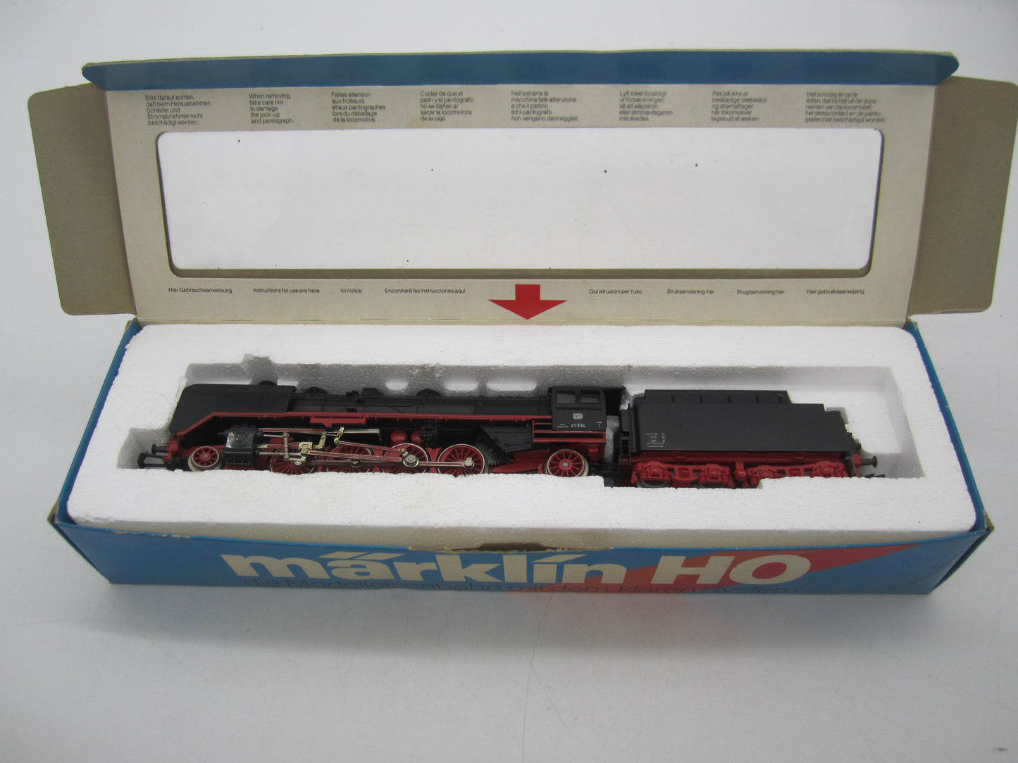 Märklin H0 - 3082 - Stoomloc met tender, BR 41 van de DB - Analoog