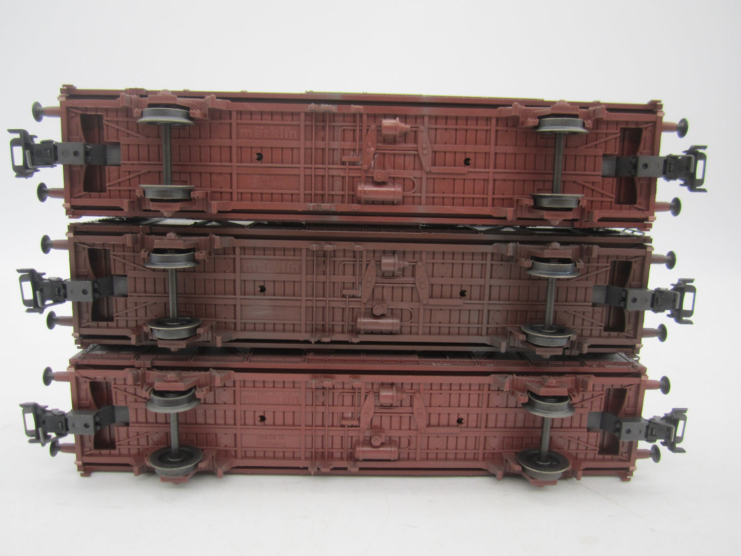 Märklin H0 - 47313 - 3-delige goederenwagenset van de NS, geweatherd