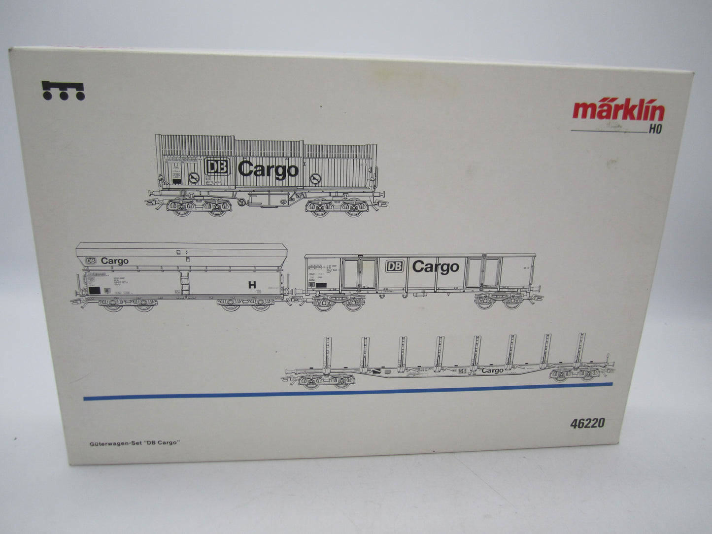 Märklin H0 - 46220 - 4-delige goederenwagenset van de DB Cargo