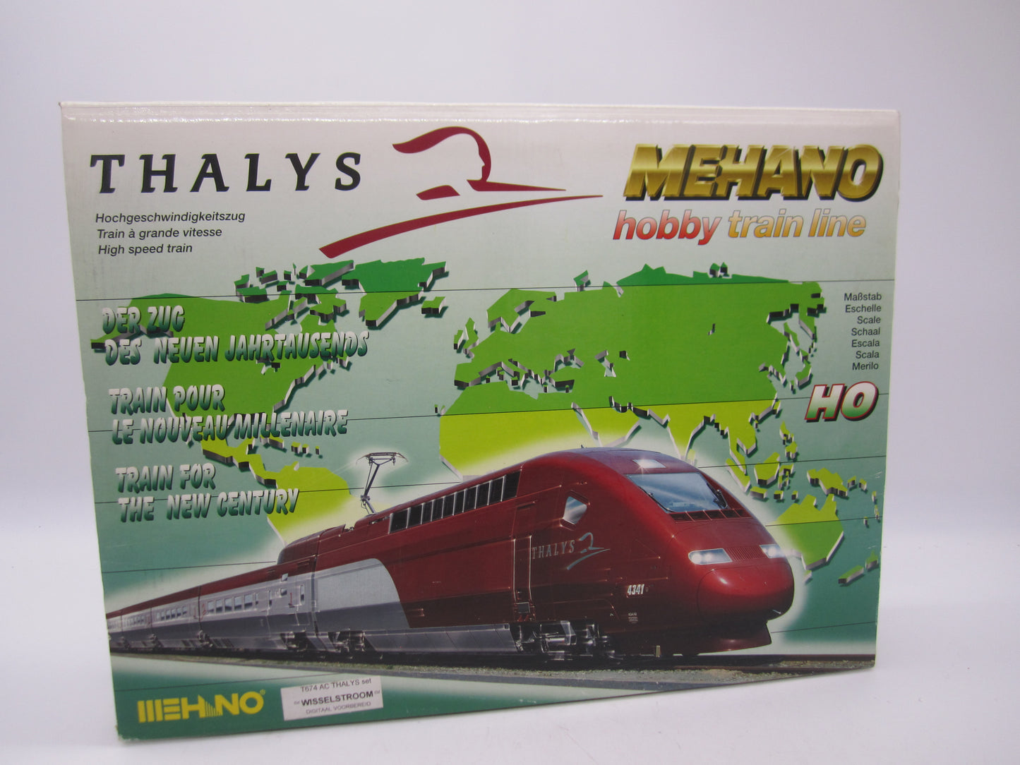 Mehano H0 - T674 - 4-delige Thalys