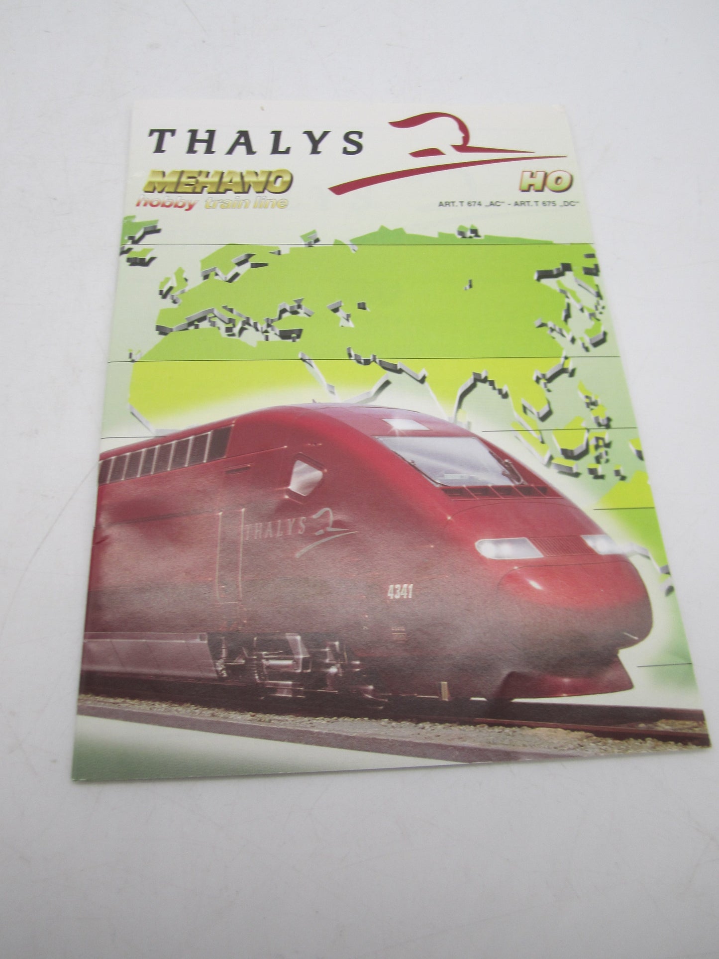 Mehano H0 - T674 - 4-delige Thalys