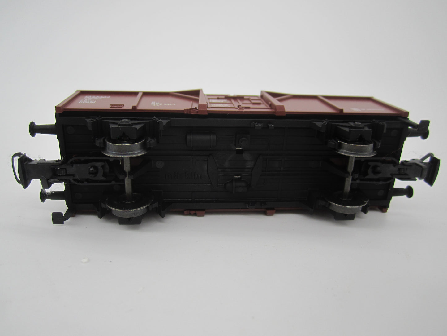 Märklin H0 - 2-assige hogeboordwagen van de DB, met lading