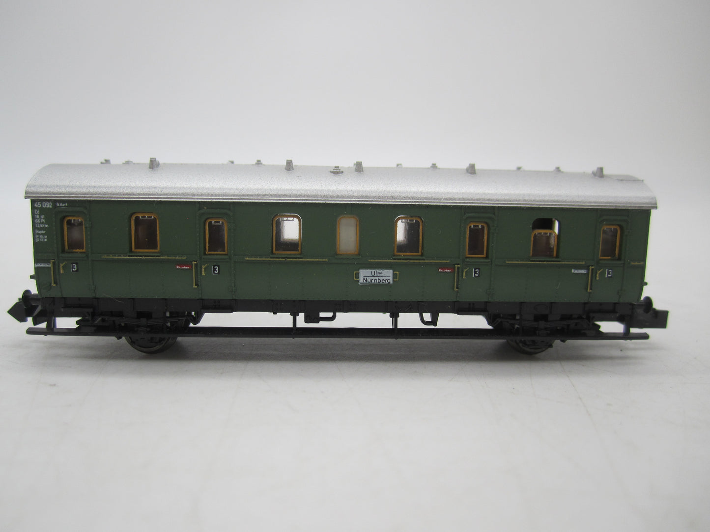 Minitrix N - 51 3058 00 - Personenrijtuig 2e/3e klas van de DB