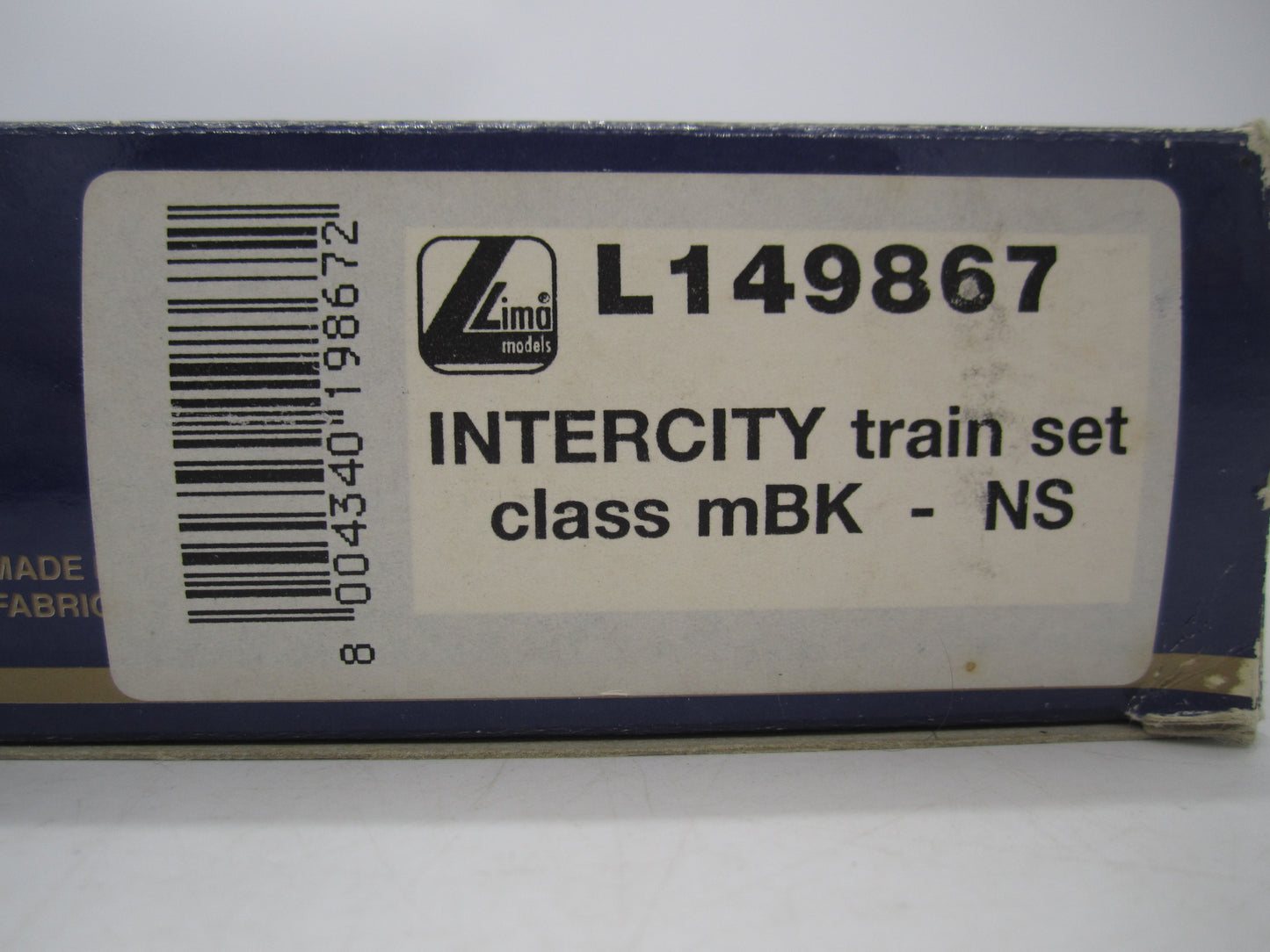 Lima H0 - L149867 - 3-delige Intercity mBK "Koploper" van de NS