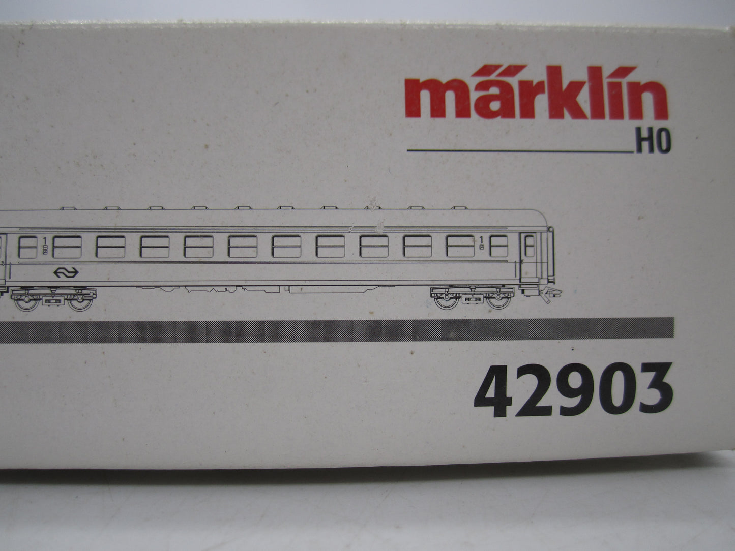 Märklin H0 - 42903 - 3-delige ICK rijtuigen set van de NS