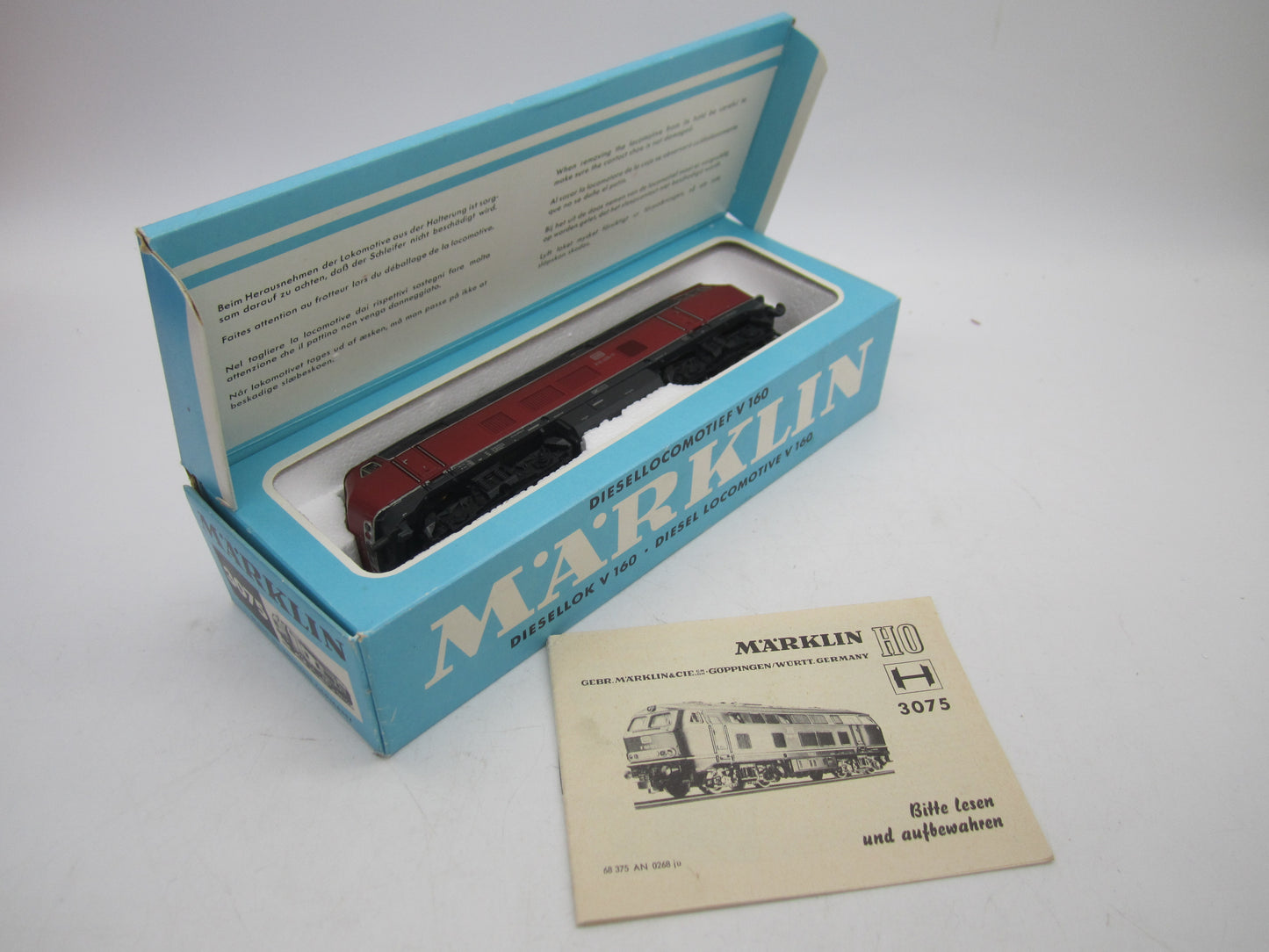 Märklin H0 - 3075 - Dieselloc, BR 216 van de DB - Analoog