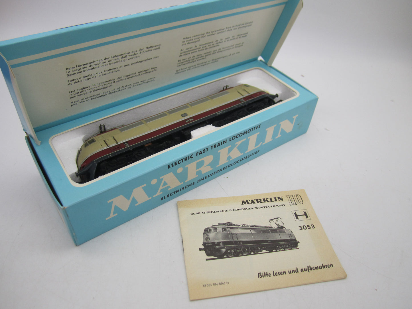Märklin H0 - 3053 - E-loc, E-03 TEE van de DB - Analoog