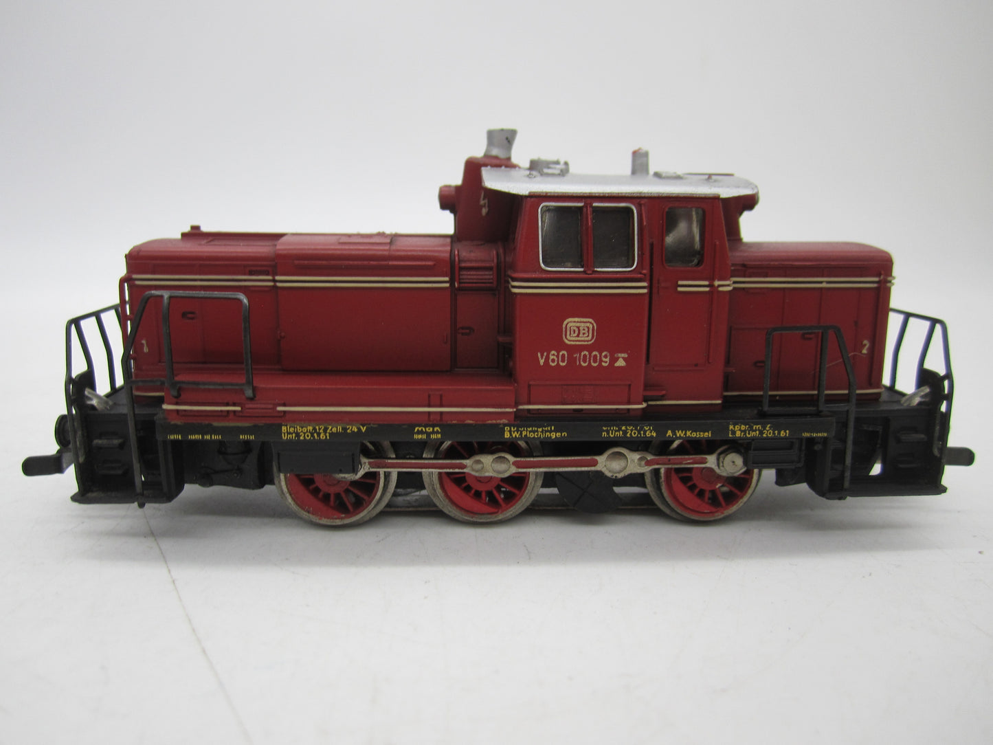 Märklin H0 - 3065 - Dieselloc, V60 van de DB - Analoog