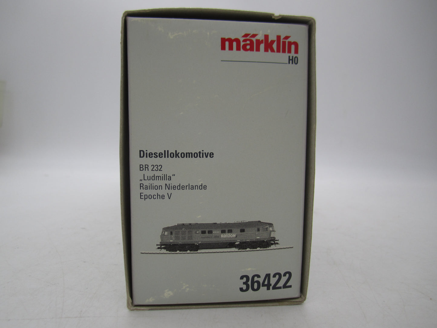 Märklin H0 - 36422 - Dieselloc, RN 232 "Ludmilla" van Railion Nederland - Digitaal