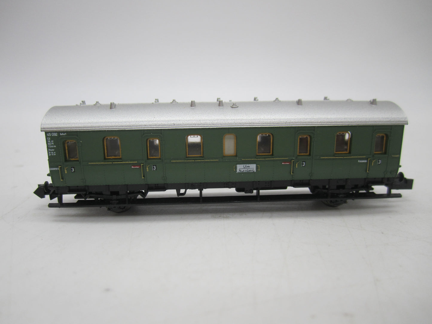 Minitrix N - 51 3059 00 - Coupérijtuig 3e klas van de DB