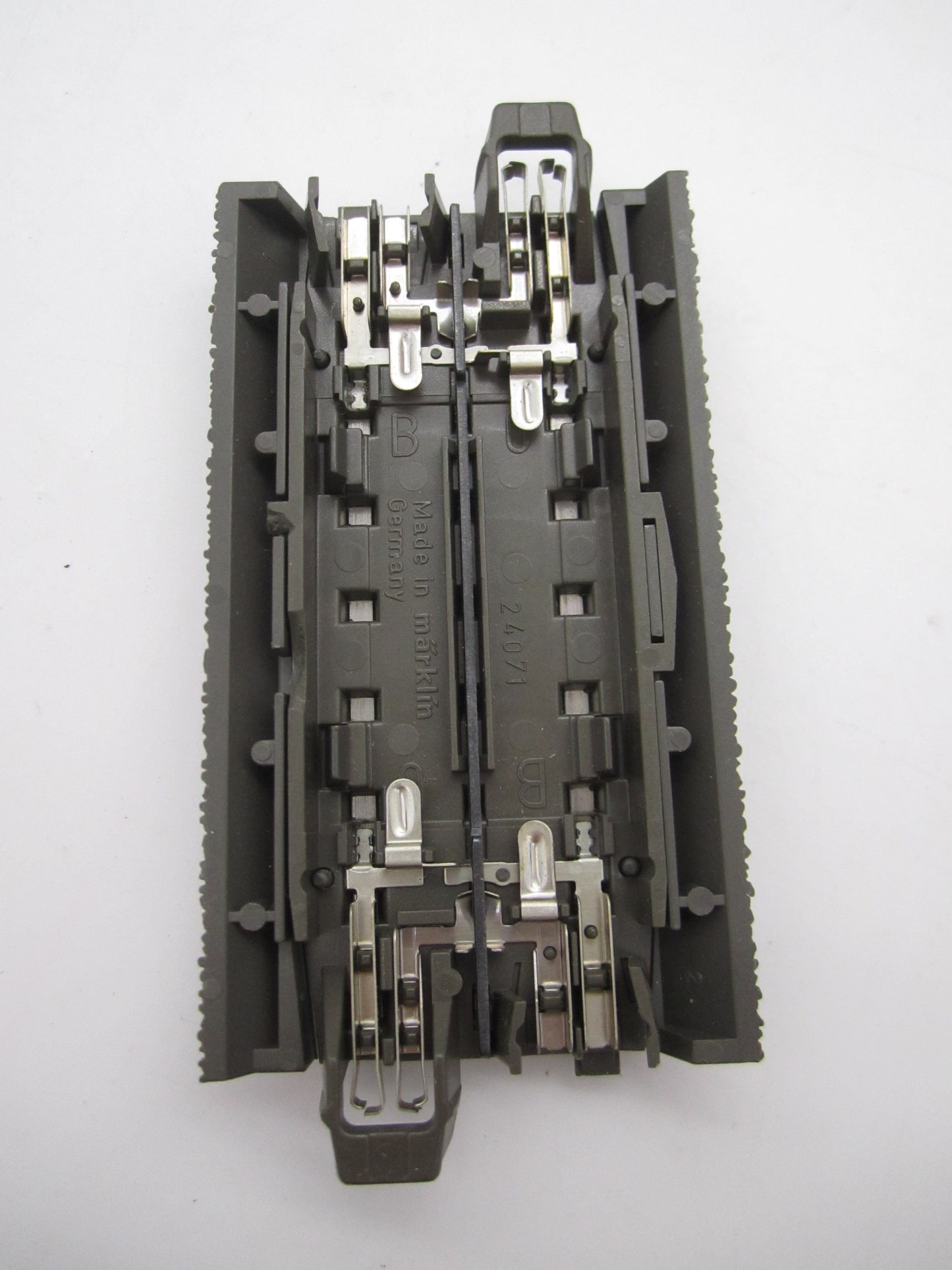 Märklin H0 - 24071 - C-Rail recht passtukje 70,8 mm, met afneembare bedding