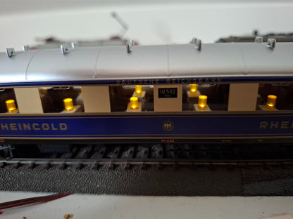 Märklin H0 - 42283 - 6-delige wagenset Rheingold van de DRG, met verlichting