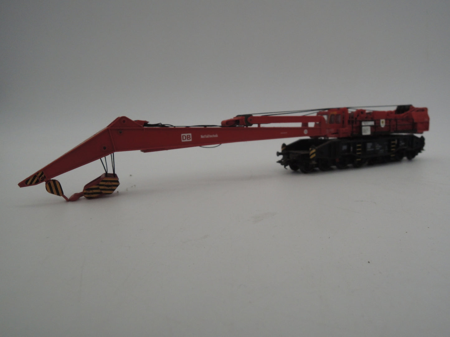 Märklin H0 - 49952 - 3-delige Goliath kraanset van de DB, digitaal stuurbaar, rood