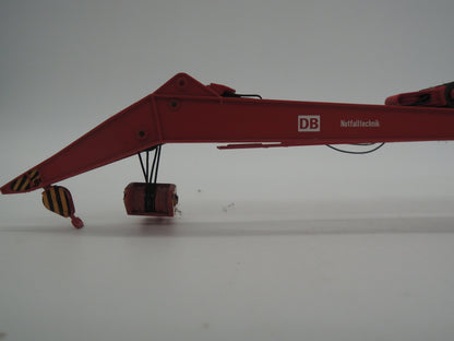 Märklin H0 - 49952 - 3-delige Goliath kraanset van de DB, digitaal stuurbaar, rood