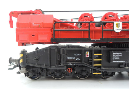 Märklin H0 - 49952 - 3-delige Goliath kraanset van de DB, digitaal stuurbaar, rood