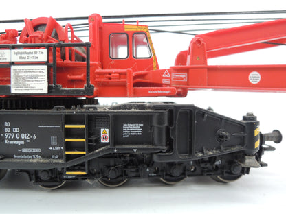 Märklin H0 - 49952 - 3-delige Goliath kraanset van de DB, digitaal stuurbaar, rood