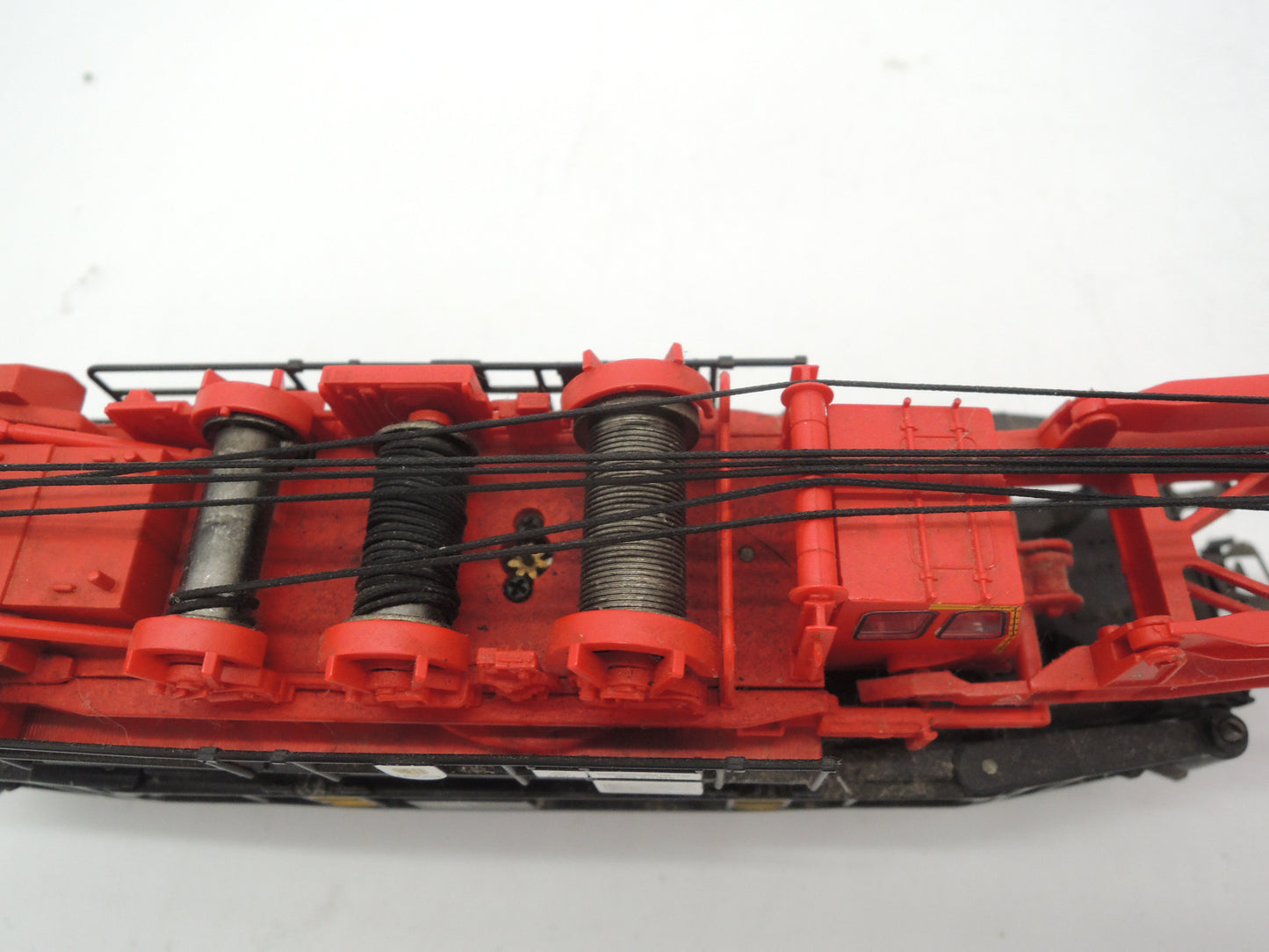 Märklin H0 - 49952 - 3-delige Goliath kraanset van de DB, digitaal stuurbaar, rood