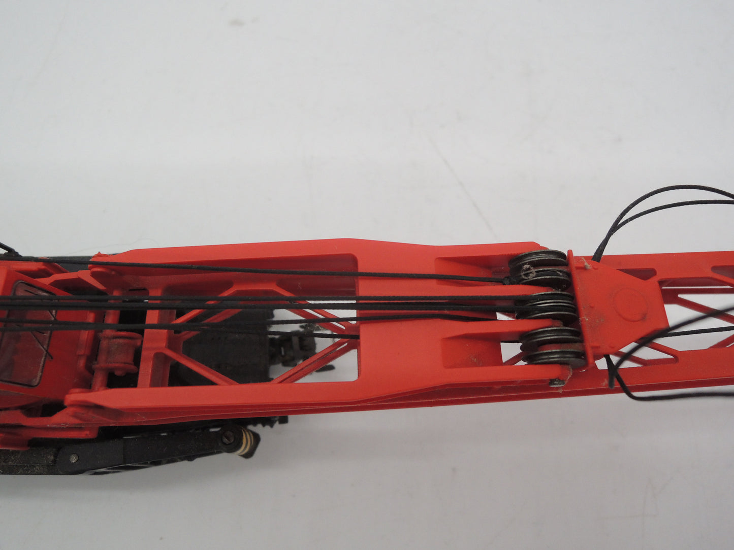 Märklin H0 - 49952 - 3-delige Goliath kraanset van de DB, digitaal stuurbaar, rood