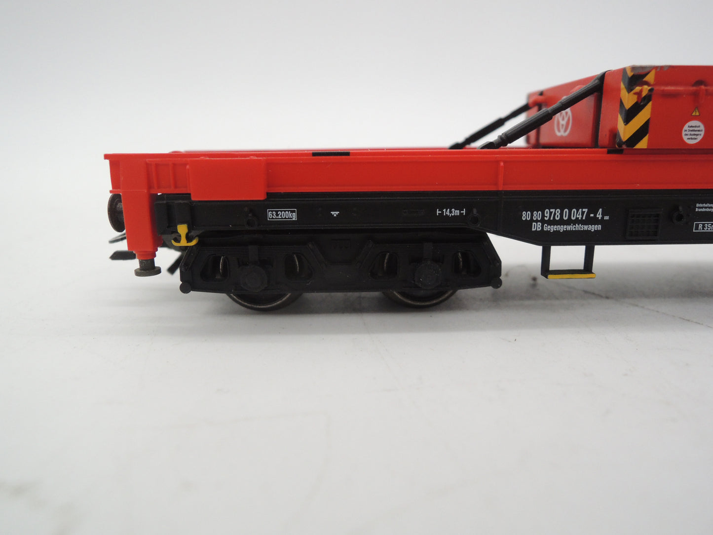 Märklin H0 - 49952 - 3-delige Goliath kraanset van de DB, digitaal stuurbaar, rood