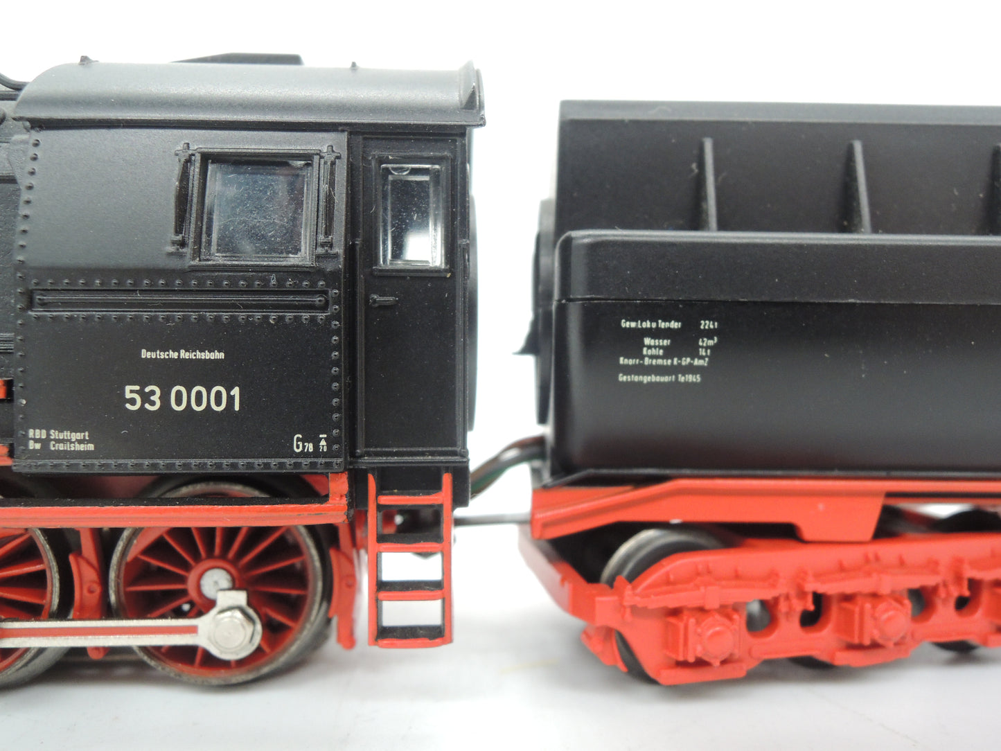 Märklin H0 - 3502 - Stoomloc met tender, BR 53 "Mallet" van de DB, digitaal
