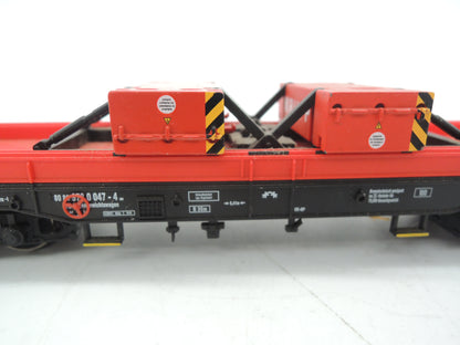 Märklin H0 - 49952 - 3-delige Goliath kraanset van de DB, digitaal stuurbaar, rood