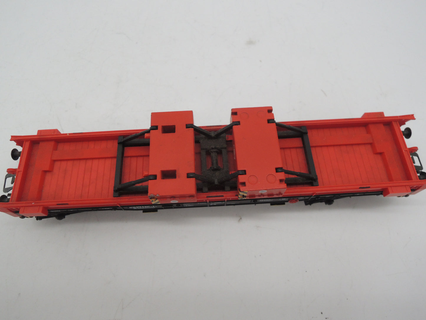 Märklin H0 - 49952 - 3-delige Goliath kraanset van de DB, digitaal stuurbaar, rood