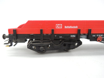 Märklin H0 - 49952 - 3-delige Goliath kraanset van de DB, digitaal stuurbaar, rood