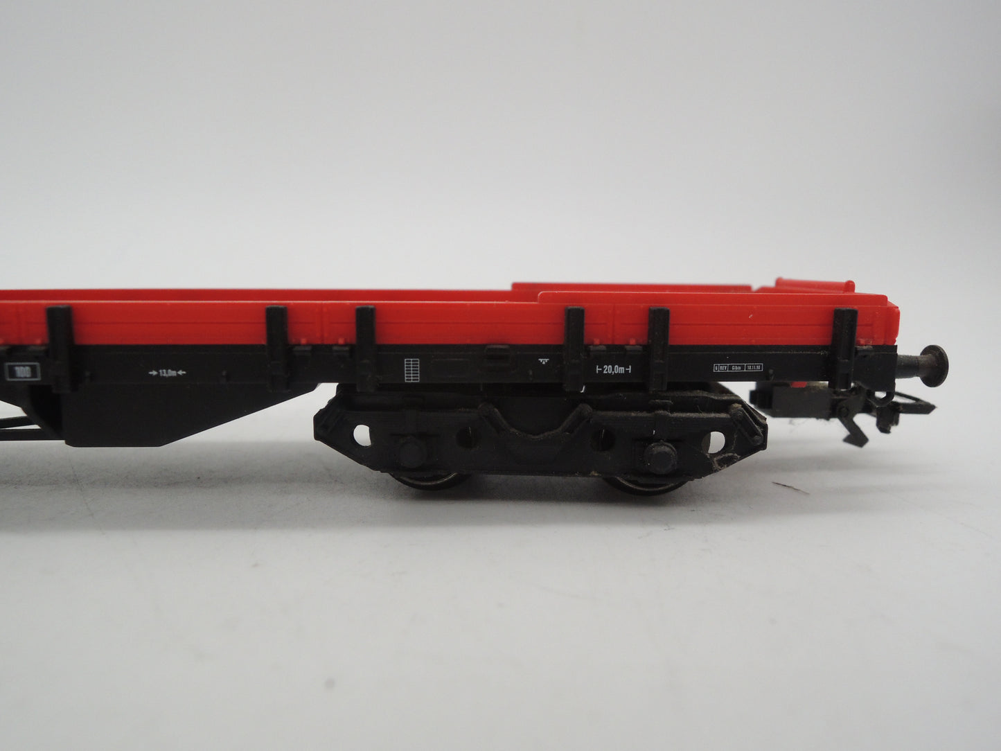 Märklin H0 - 49952 - 3-delige Goliath kraanset van de DB, digitaal stuurbaar, rood