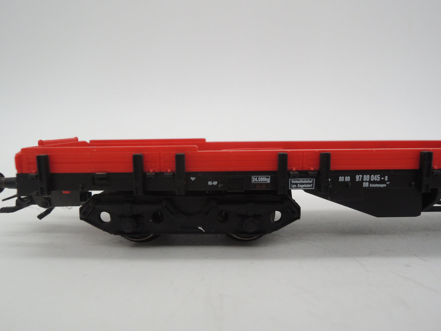Märklin H0 - 49952 - 3-delige Goliath kraanset van de DB, digitaal stuurbaar, rood