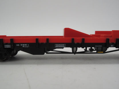 Märklin H0 - 49952 - 3-delige Goliath kraanset van de DB, digitaal stuurbaar, rood