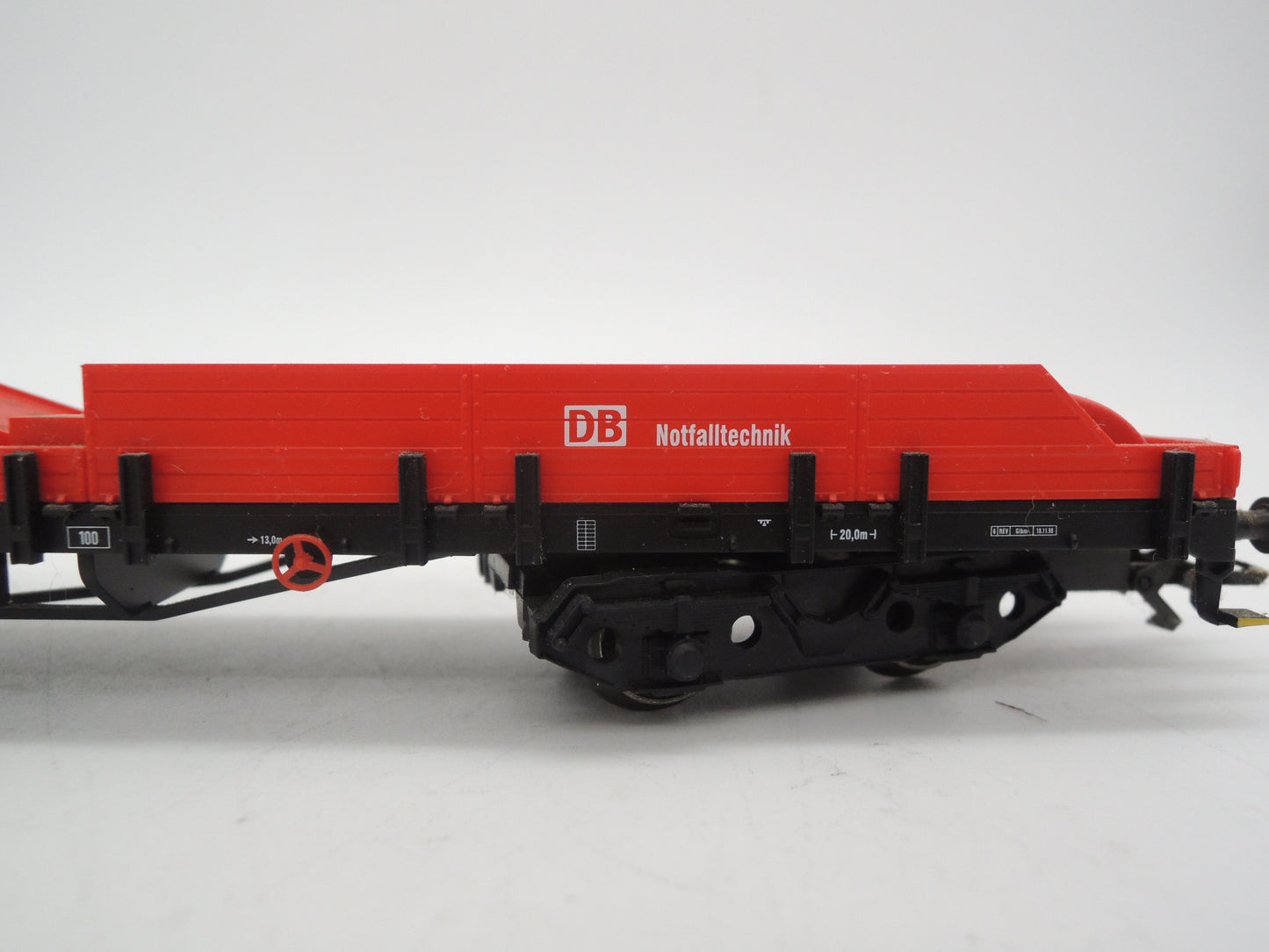 Märklin H0 - 49952 - 3-delige Goliath kraanset van de DB, digitaal stuurbaar, rood