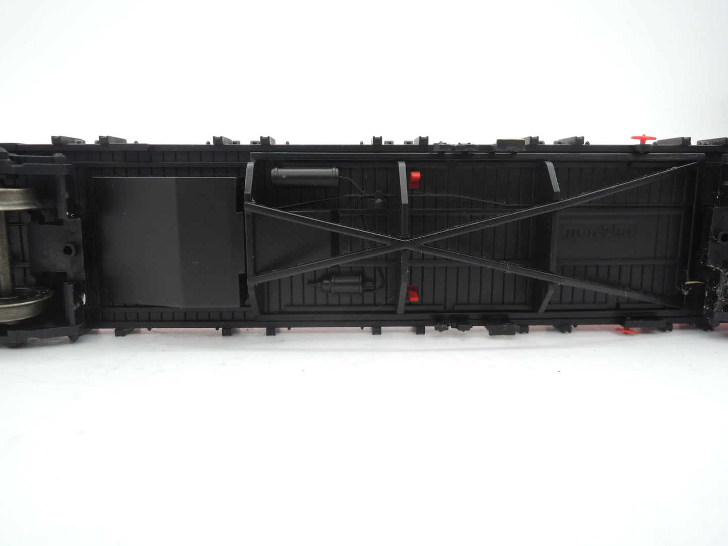 Märklin H0 - 49952 - 3-delige Goliath kraanset van de DB, digitaal stuurbaar, rood