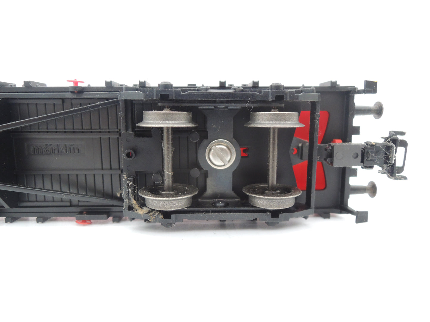 Märklin H0 - 49952 - 3-delige Goliath kraanset van de DB, digitaal stuurbaar, rood