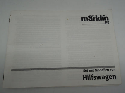 Märklin H0 - 49953 - 3-delige hulpwagenset Tbv Goliath van de DB