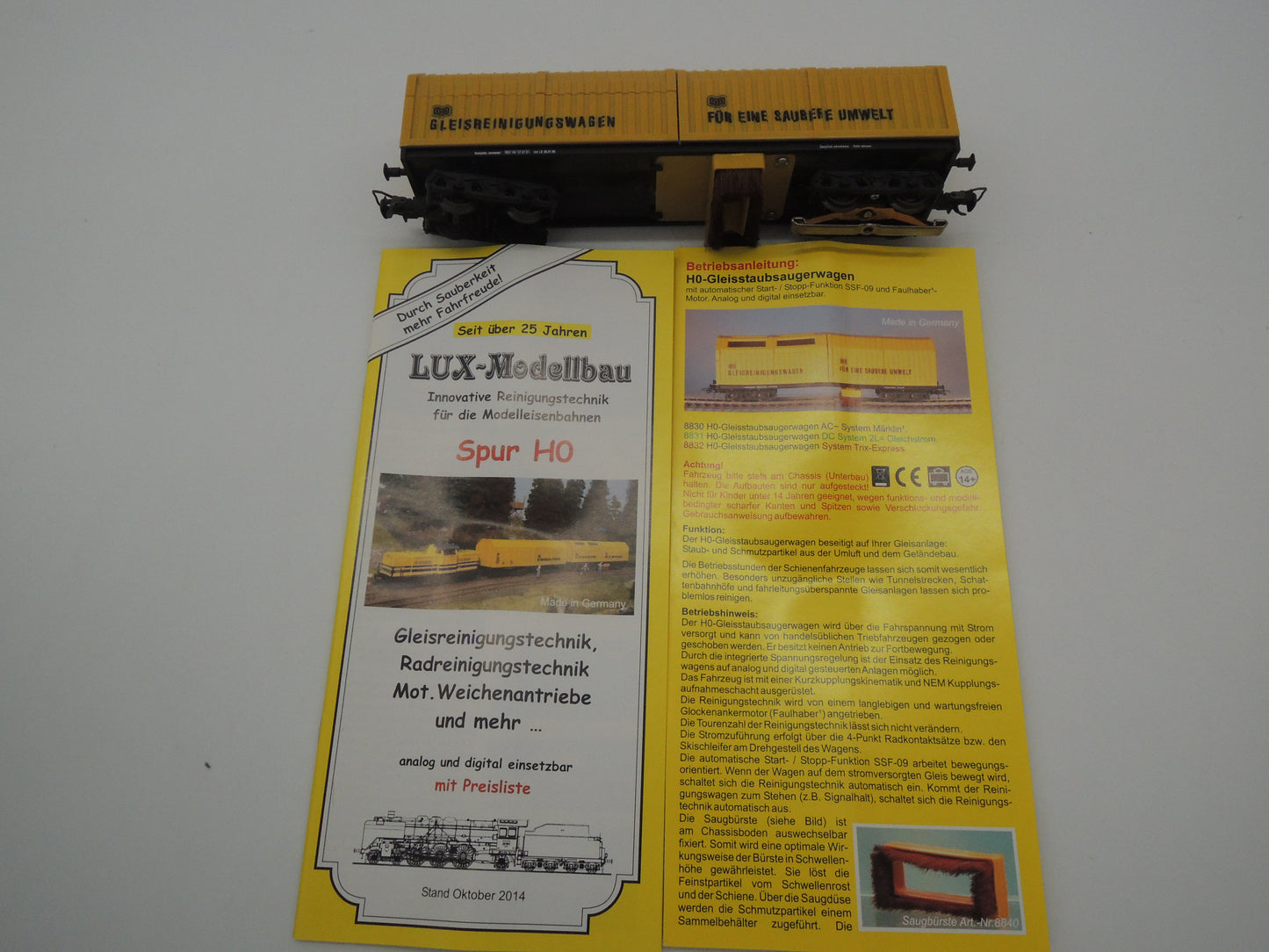 Lux-Modellbau H0 - 8830 - rail stofzuiger van de DB