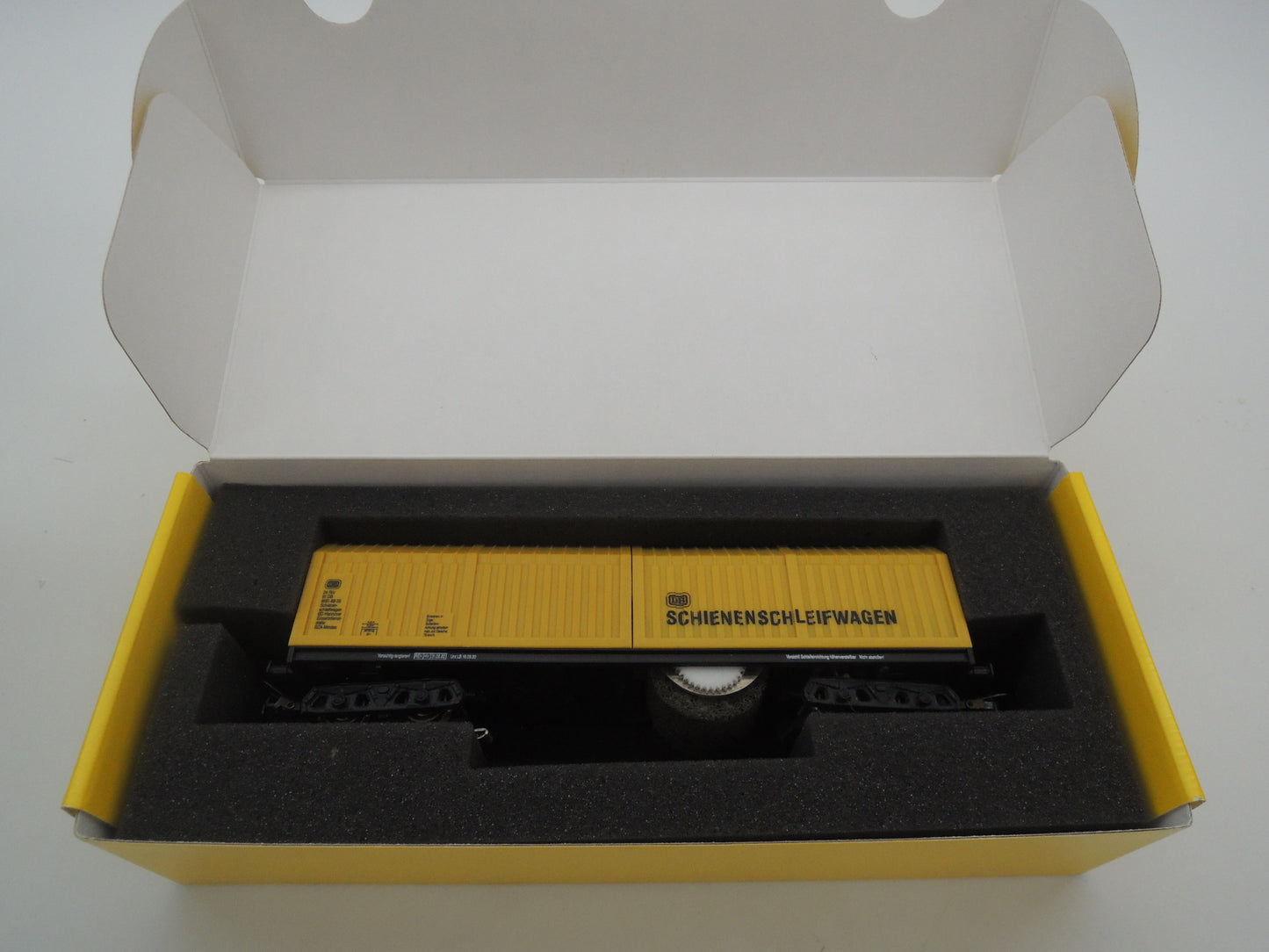 Lux-Modellbau H0 - 9130 - Rail- en bovenleidings slijpwagen van de DB