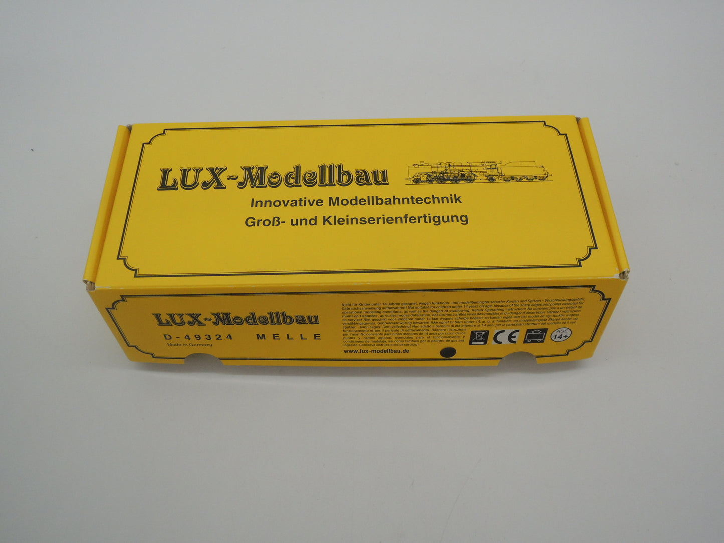 Lux-Modellbau H0 - 9130 - Rail- en bovenleidings slijpwagen van de DB