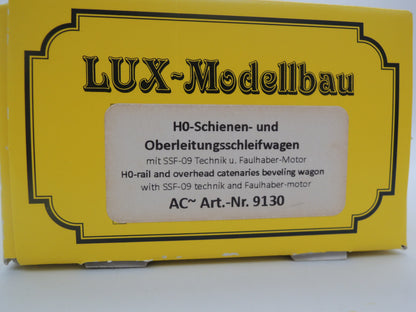 Lux-Modellbau H0 - 9130 - Rail- en bovenleidings slijpwagen van de DB