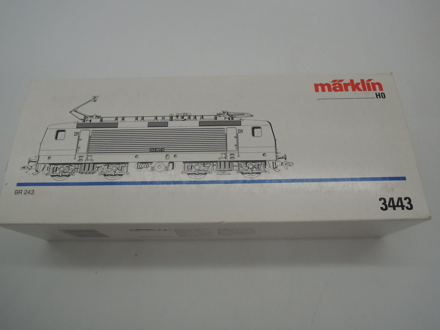 Märklin H0 - 3443 - E-loc, BR 243 van de DR - Digitaal