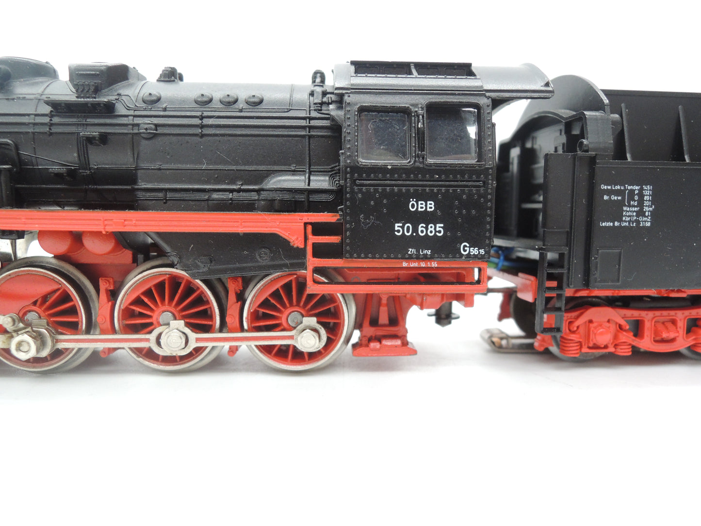 Märklin H0 - 3319 - Stoomloc met tender, BR 50 van de ÖBB - Digitaal